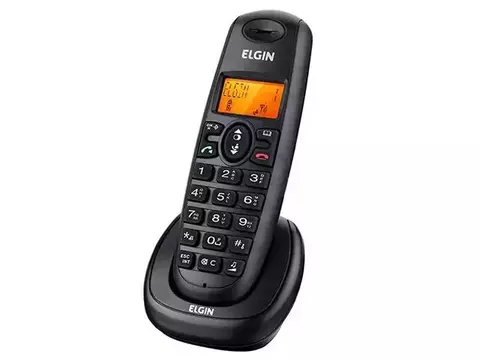 Ramal sem Fio Elgin com Identificador de Chamadas - Display Iluminado - TSF-7000R