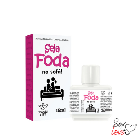 Seja Foda no Sofá Anestésico Anal