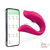 Vibrador de Casal Com App e pulsação - 10 Vibrações