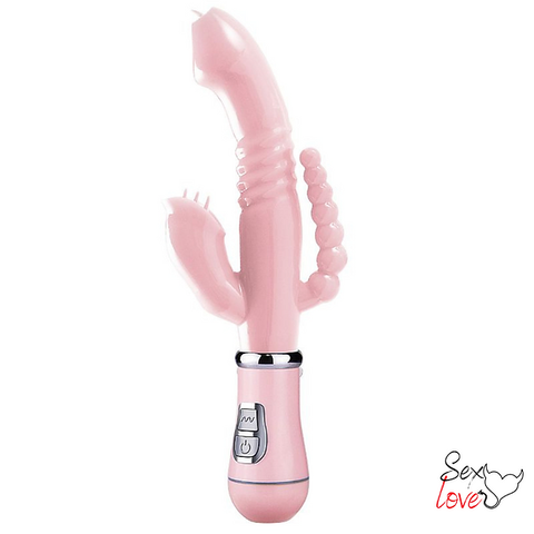 Vibrador 3 em 1 - USB