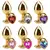 Plug Anal Dourado Coração - Médio - comprar online