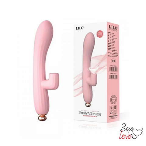 Vibrador Ponto G com Sugador Clitoriano - USB