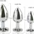 Plug Anal Redondo Metal - Grande - comprar online