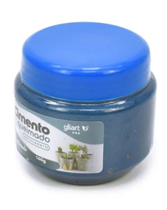 Cimento Queimado para Artesanato, Blue Jeans - Gliart