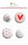 Bottons "Eu te Amo" – Espalhando Amor – JuJu Scrapbook