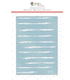 Stencil Listrinhas - Coleção Amizade é Tudo - Dias dos Pais - JuJu Scrapbook