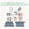 Kit de Elementos em Chipboard Coleção Meus Momentos - My Memories Crafts