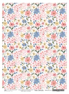 Papel Vegetal A4 Flores Coleção Minhas Celebrações - My Memories Crafts