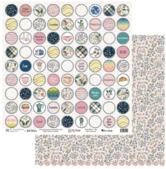 Kit de papéis 30,5x30,5cm, 6 Folhas - Coleção My Home - My Memories Crafts - loja online