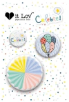 Conjunto de Bottons Happy Day Coleção Celebre - It Lov