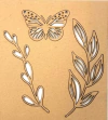 Chipboard Adesivado Florescer COLEÇÃO FELICIDADE - DANY PERES DESIGN