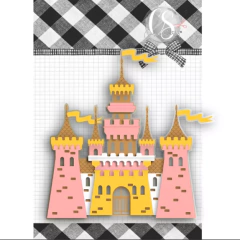 Acrílico Castelo - Coleção KINGDOM - Carina Sartor