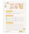 Miolo de Caderno de Receita Coleção My Kitchen - My Memories Crafts