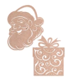 Cardboard Papai Noel e Presente - Litoarte