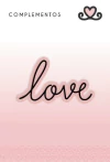 Título em Acrílico Love - Coleção Amor e Ponto - Ateliê Craft