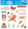 Die Cuts Recortados em Papel com Foil - Coleção Meu Natal - Litoarte