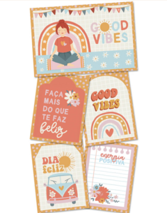 Cards – Coleção Good Vibes - Litoarte