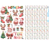 Papel De Seda Natal, Luzes e Papais Noéis - Litoarte