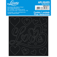 Aplique em Acrílico - Coleção My Sunshine - Litoarte