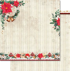 Folha para Scrapbook - Coleção Noite de Natal - Litoarte