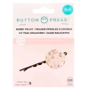 Suporte para Grampos de Cabelo Personalizados Button Press We R - We R