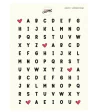 Adesivos Alfabeto Branco - Goodies