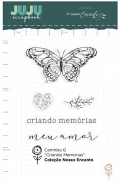 Carimbo G Criando Memórias - Coleção Nosso Encanto | JuJu Scrapbook