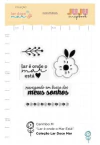 Carimbo M Lar é Onde o Mar Está - Coleção Lar Doce Mar - Juju Scrapbook - comprar online