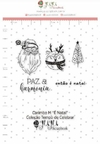 Carimbo M É Natal - Coleção Tempo de Celebrar - Juju Scrapbook
