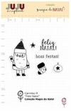 Carimbo M Feliz Natal - Coleção Magia do Natal | JuJu Scrapbook