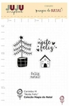Carimbo M Noite Feliz - Coleção Magia do Natal | JuJu Scrapbook