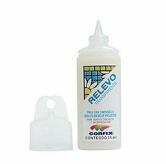 Cola Relevo Transparente - Corfix