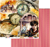 Kit de papéis 30,5 x 30,5, 8 Folhas - Coleção Escola da Magia 2 - Dany Peres Design