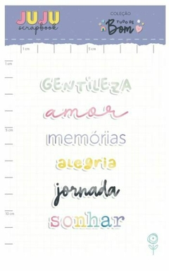Enfeite Acrílico Jornada - Coleção Tudo de Bom | JuJu Scrapbook