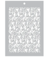 Stencil Floral Coleção Colorful - Carina Sartor