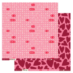 Pocket Kit | Dengo- Kit de papéis 30,5x30,5cm, 6 Folhas - Lemon Scrapbook