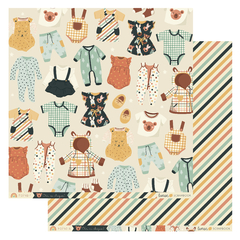 Imagem do Pocket Kit | Olá, eu cheguei! - Kit de papéis 30,5x30,5cm, 6 Folhas - Lemon Scrapbook