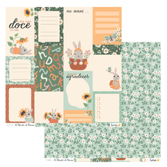 Imagem do Kit de papéis 30,5x30,5cm, 6 Folhas - Coleçao Manhã de Páscoa - Lemon Scrapbook