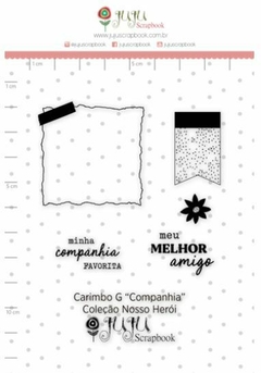 Carimbo G Companhia - Coleção Nosso Herói - Dia dos Pais | JuJu Scrapbook