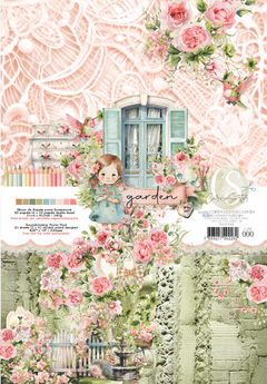 Papel Bloco A4 Coleção GARDEN - Carina Sartor