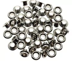 Ilhós Creating - Redondo - Prata - 4,5 mm - Mimo - comprar online