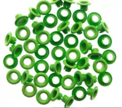 Ilhós Creating - Redondo - Verde Abacate - 4,5 mm - Mimo - comprar online