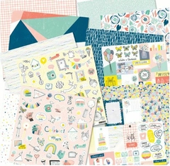 Kit de papéis 30,5x30,5cm, 6 Folhas - Coleção Celebre - It Lov