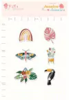 Enfeite de Acrílico Tucano - Coleção Janeiro a Janeiro - Juju Scrapbook