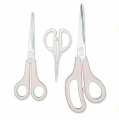 Kit c/ 3 tesouras Rosa - We R Memory Keepers - comprar online