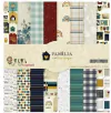 Bloco 30,5 x 30,05, 16 Folhas - Coleção Família para Sempre - Juju Scrapbook