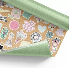 Kit de papéis 30,5x30,5cm, 6 Folhas - Coleção Good Old Days - It Lov - comprar online