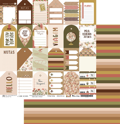 Bloco 30,5 X 30,5, 12 Folhas - Coleção Minhas Férias - My Memories Crafts - loja online