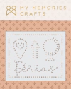 Régua de Costura Coleção Minhas Férias - My Memories Crafts