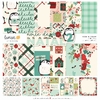 Kit de papéis 30,5x30,5cm, 6 Folhas - Coleção Noite de Natal 2 - Lemon Scrapbook